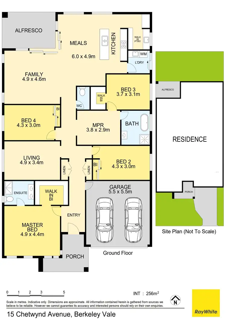 Floorplan of Homely house listing, 15 Chetwynd Avenue, Berkeley Vale NSW 2261