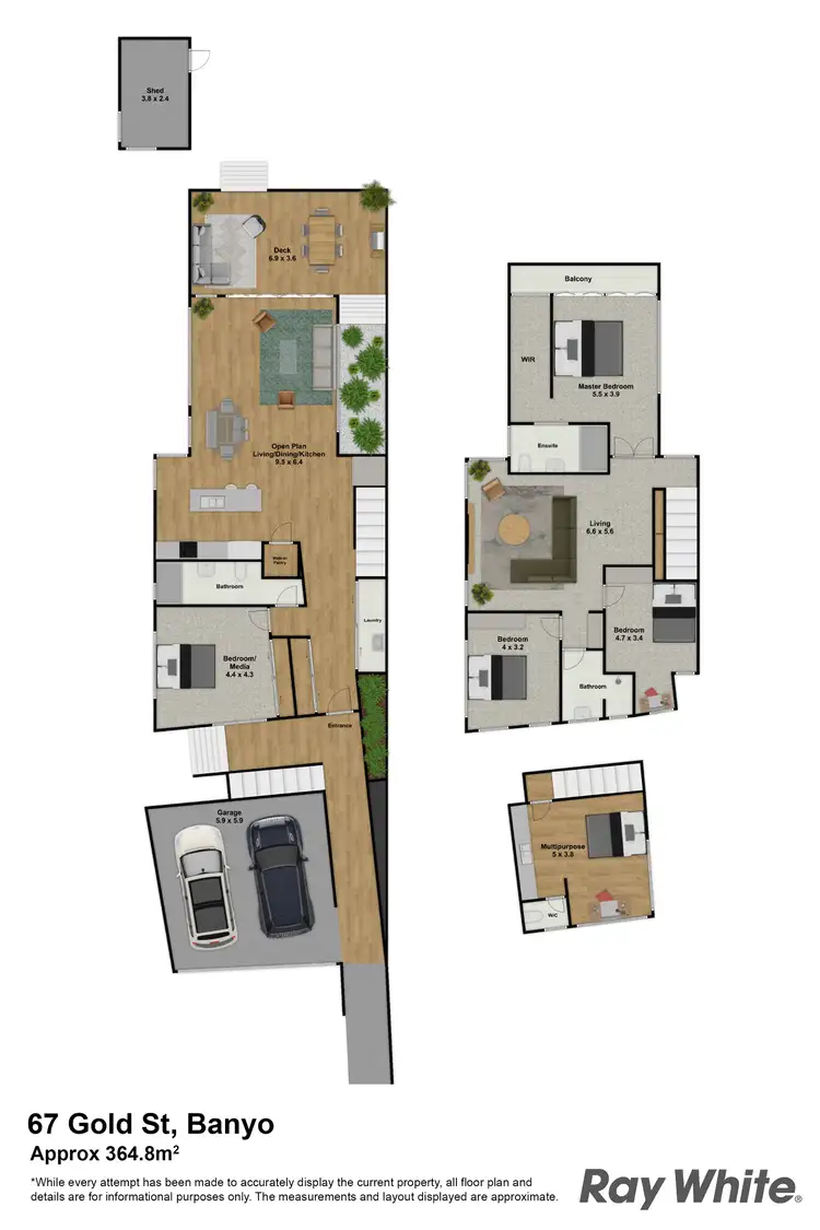Floorplan of Homely house listing, 67 Gold Street, Banyo QLD 4014