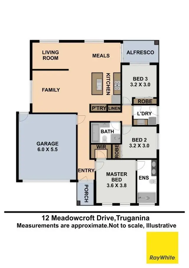 Floorplan of Homely house listing, 12 Meadowcroft Drive, Truganina VIC 3029