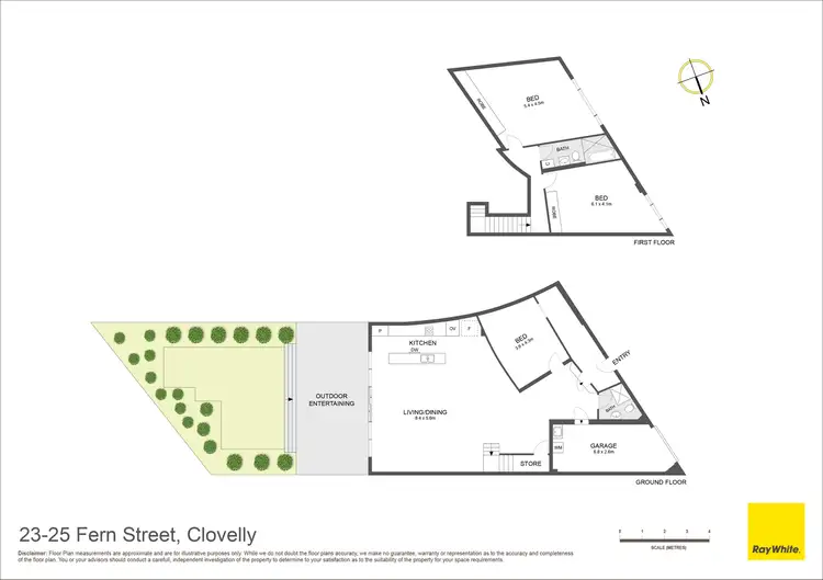 Floorplan of Homely house listing, 23-25 Fern Street, Clovelly NSW 2031