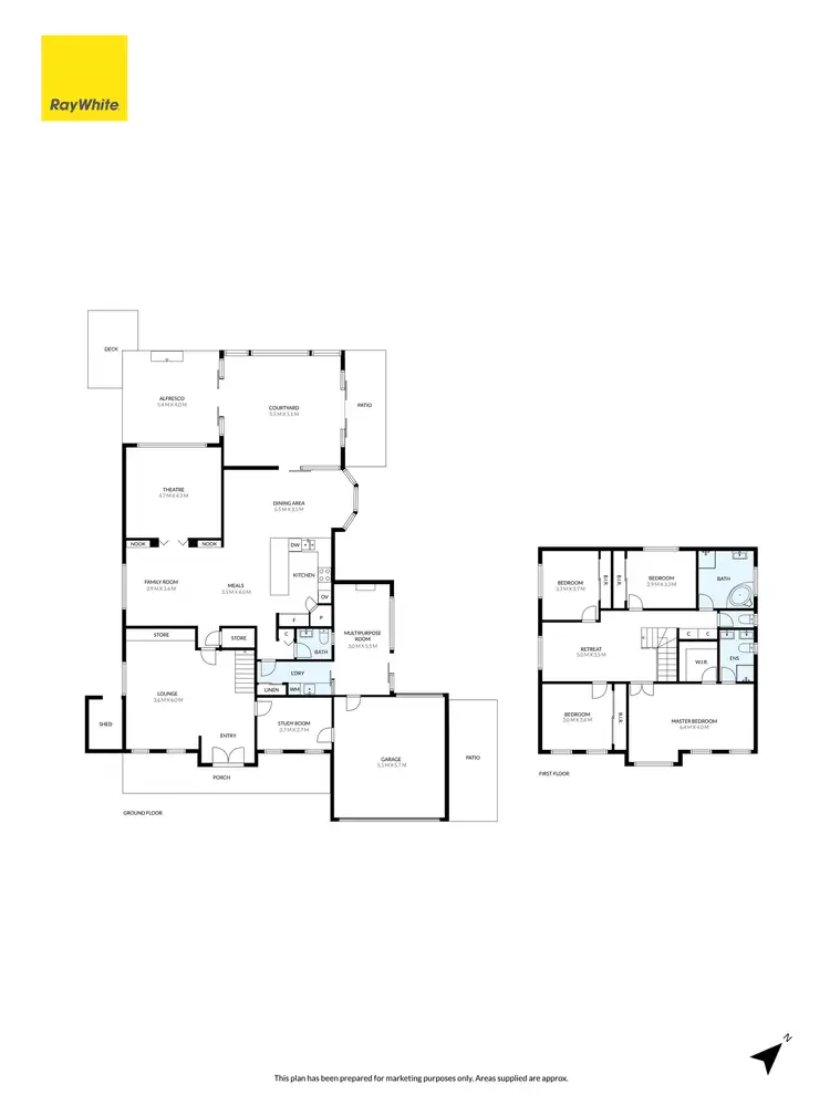 Floorplan of Homely house listing, 8 Chisholm Place, Wyndham Vale VIC 3024