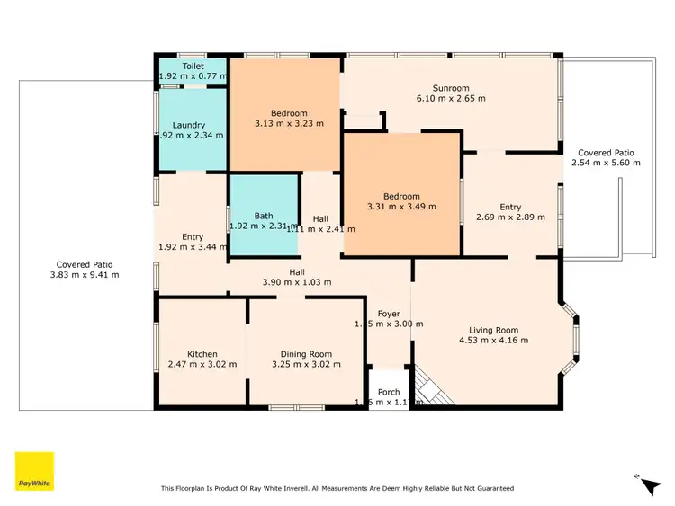 Floorplan of Homely house listing, 40 George Street, Inverell NSW 2360