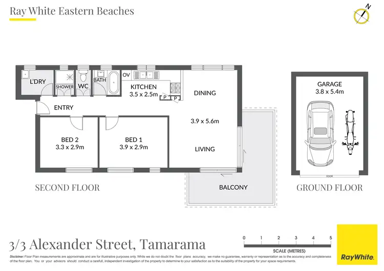 Floorplan of Homely apartment listing, 3/3 Alexander Street, Tamarama NSW 2026
