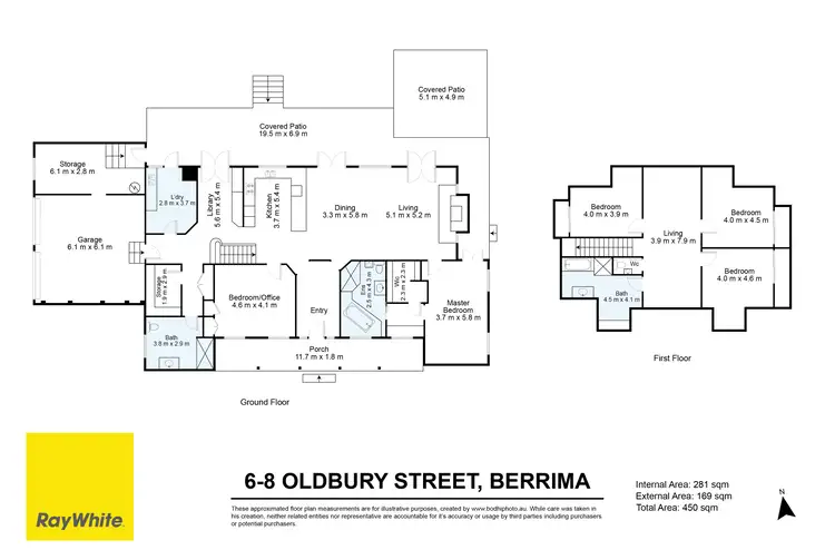 Floorplan of Homely other listing, 6-8 Oldbury Street, Berrima NSW 2577