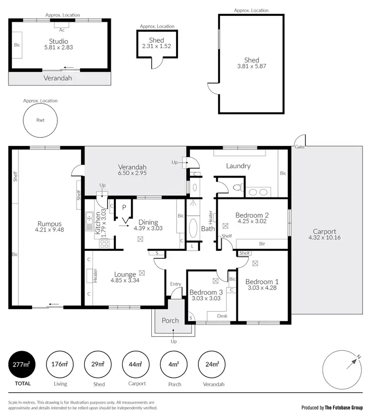 Floorplan of Homely house listing, 11 Gregory Street, Brahma Lodge SA 5109