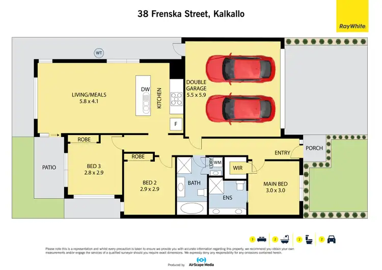 Floorplan of Homely house listing, 38 Fenska Street, Kalkallo VIC 3064