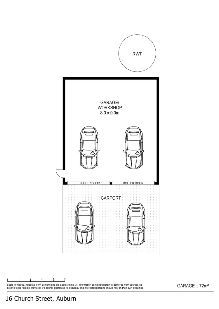 Floorplan of Homely land listing, 16 Church Street, Auburn SA 5451