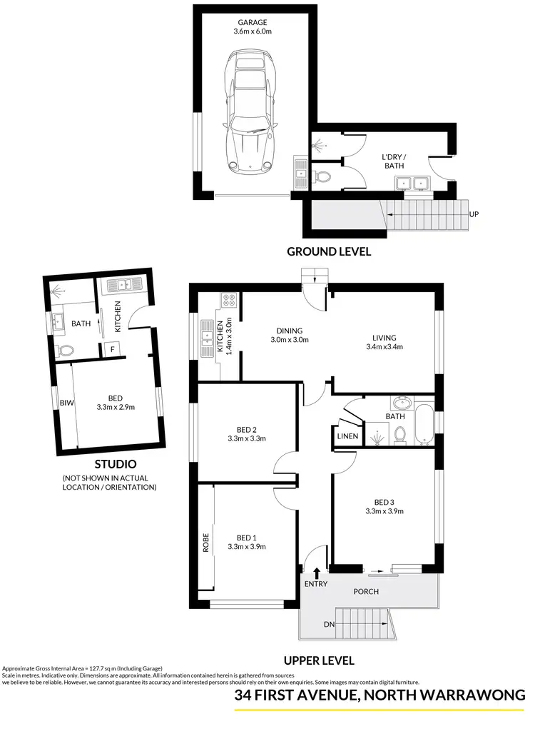 Floorplan of Homely house listing, 34 First Avenue North, Warrawong NSW 2502