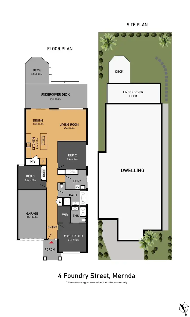 Floorplan of Homely house listing, 4 Foundry Street, Mernda VIC 3754