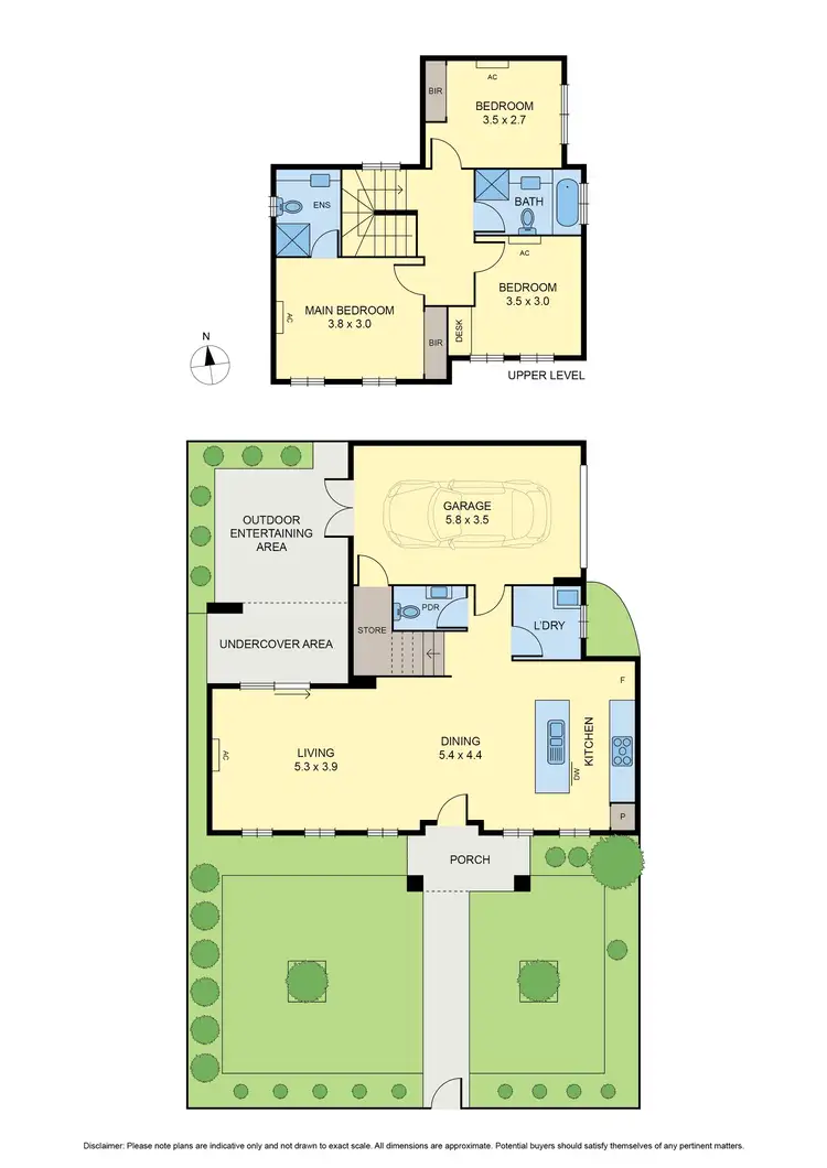 Floorplan of Homely townhouse listing, 1/20 Margaret Street, Fawkner VIC 3060
