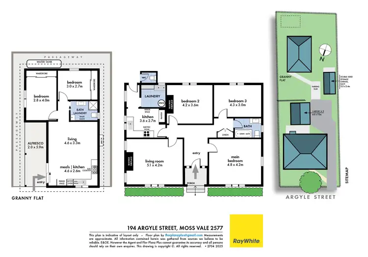 Floorplan of Homely house listing, 194 Argyle Street, Moss Vale NSW 2577
