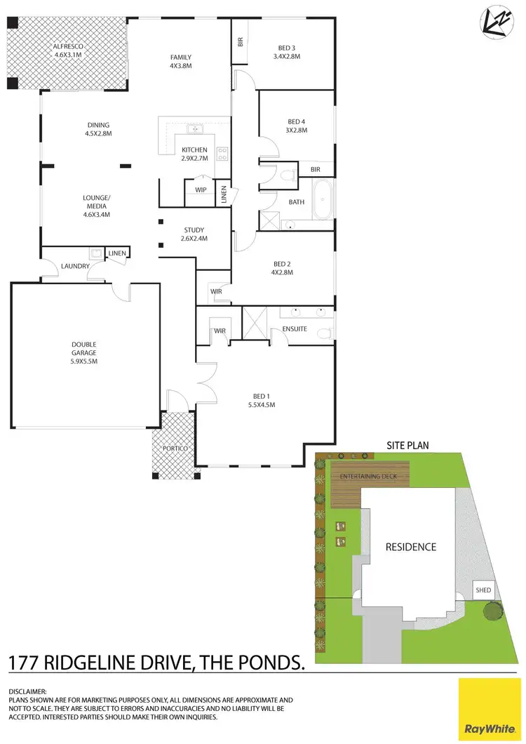 Floorplan of Homely house listing, 177 Ridgeline Drive, The Ponds NSW 2769