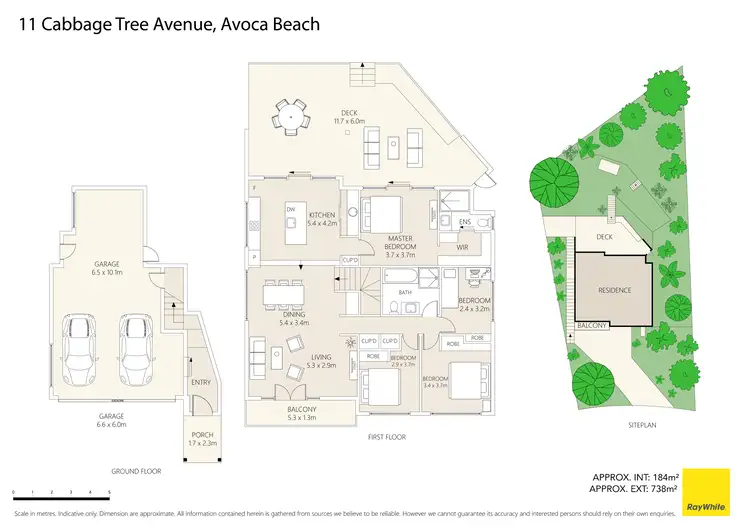 Floorplan of Homely house listing, 11 Cabbage Tree Avenue, Avoca Beach NSW 2251