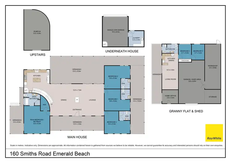 Floorplan of Homely house listing, 160 Smiths Road, Emerald Beach NSW 2456