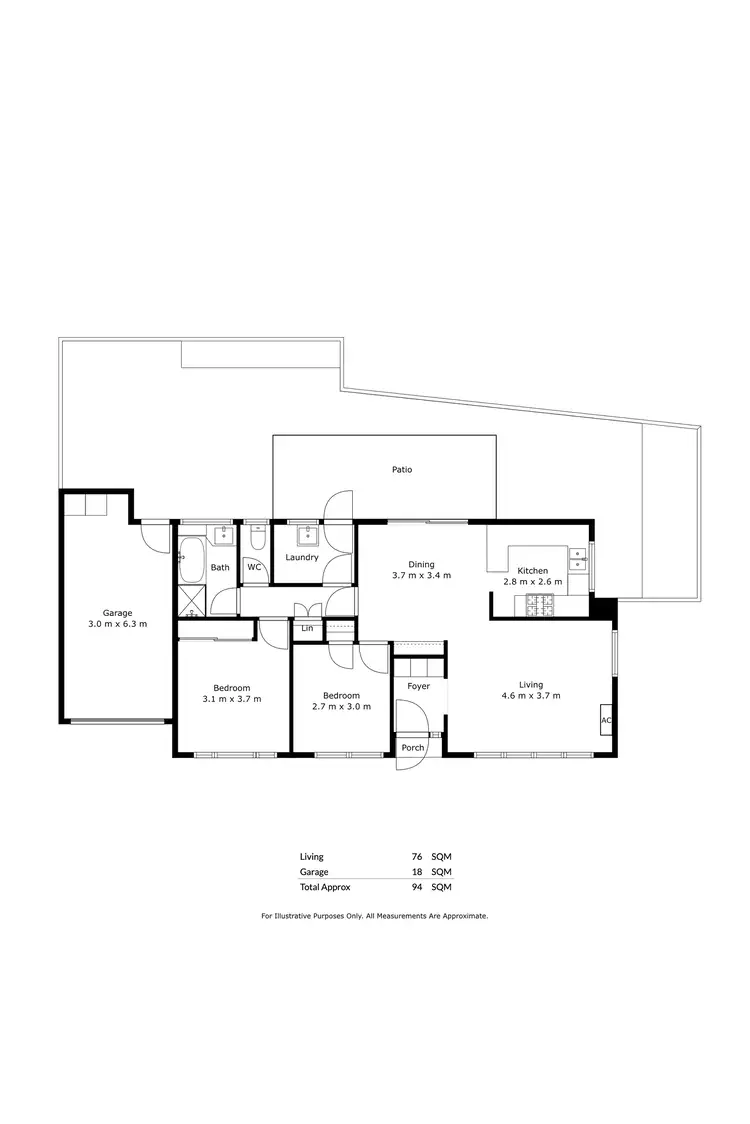 Floorplan of Homely unit listing, 10/16 Alexander Avenue, Grange SA 5022