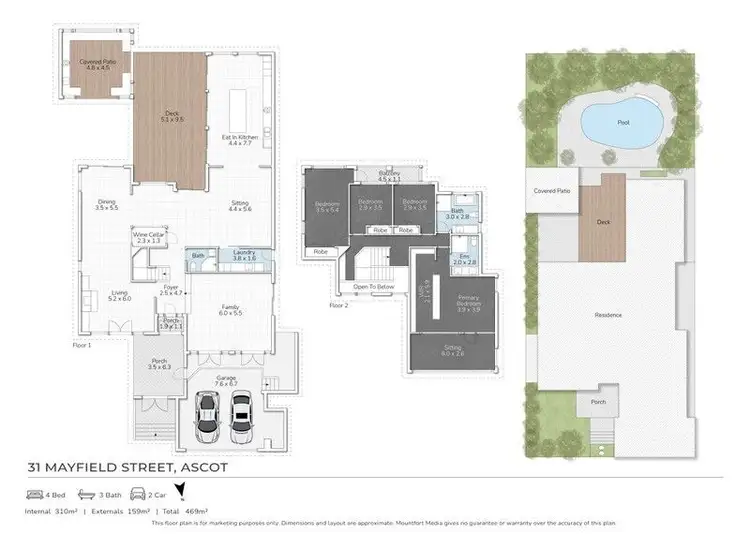 Floorplan of Homely house listing, 31 Mayfield Street, Ascot QLD 4007