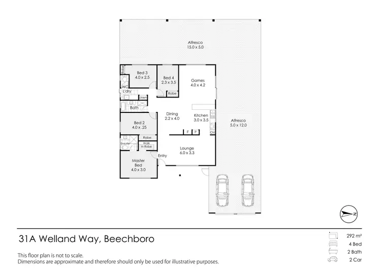 Floorplan of Homely house listing, 31A Welland Way, Beechboro WA 6063