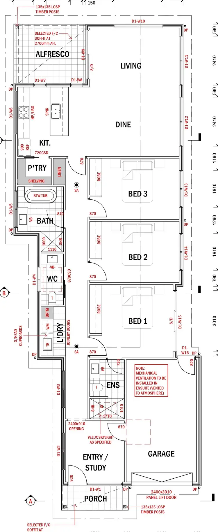 Floorplan of Homely house listing, Proposed Lots/5 & 5B Monte Court, North Haven SA 5018