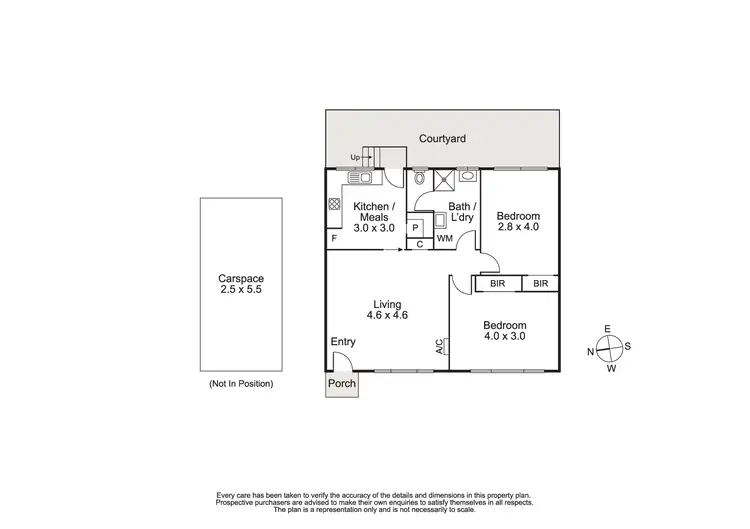 Floorplan of Homely unit listing, 3/48 Wellington Road, Clayton VIC 3168