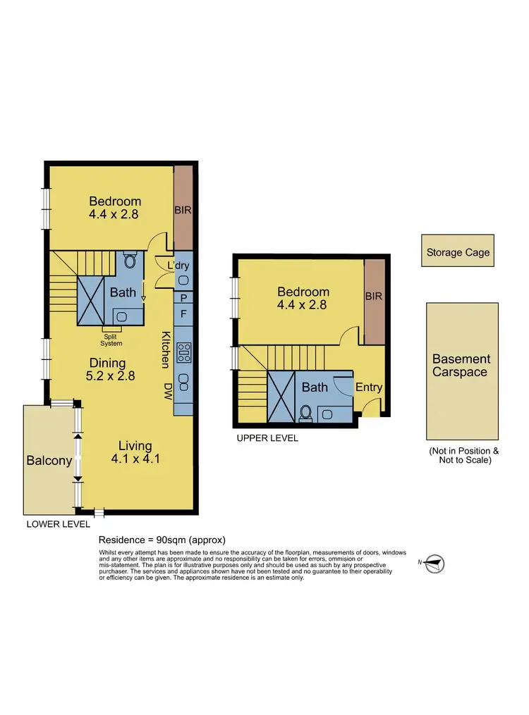 Floorplan of Homely apartment listing, 209/3 Thiele Court, Blackburn VIC 3130