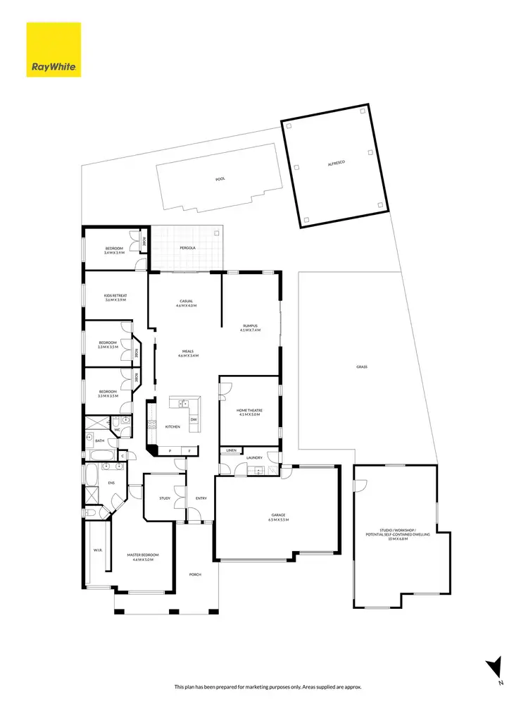 Floorplan of Homely house listing, 1-3 Playford Drive, Wyndham Vale VIC 3024
