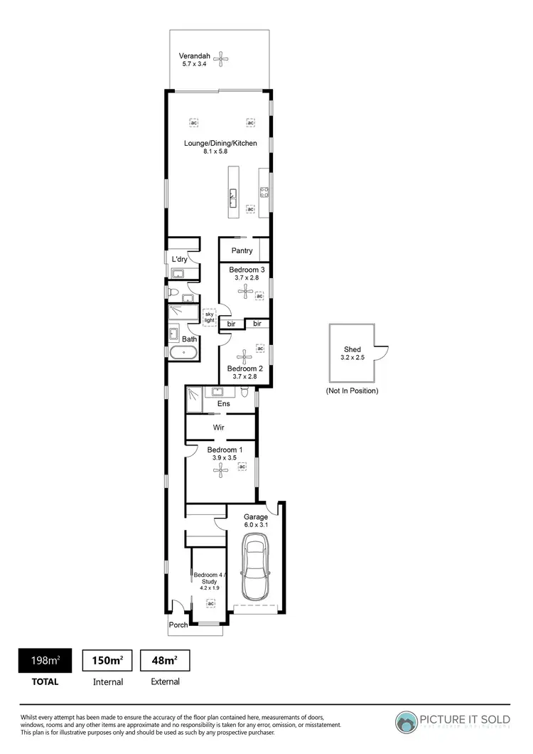 Floorplan of Homely house listing, 17 Stanfield Avenue, Windsor Gardens SA 5087