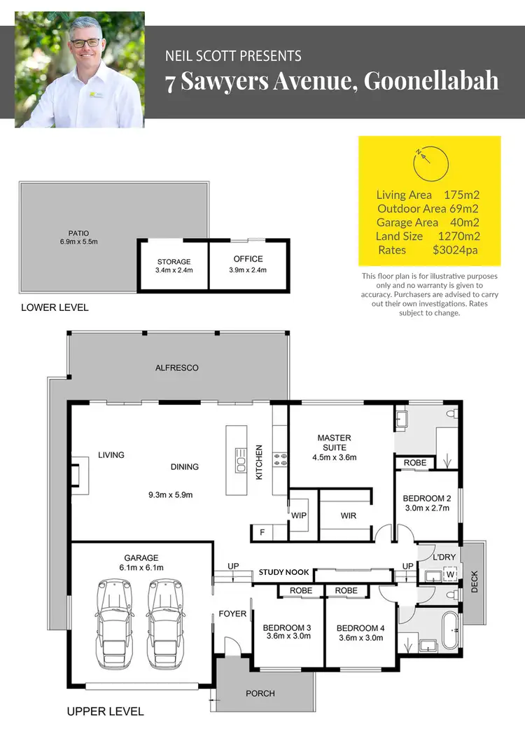 Floorplan of Homely house listing, 7 Sawyers Avenue, Goonellabah NSW 2480