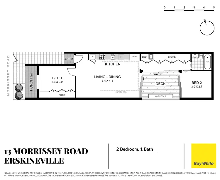 Floorplan of Homely house listing, 13 Morrissey Road, Erskineville NSW 2043