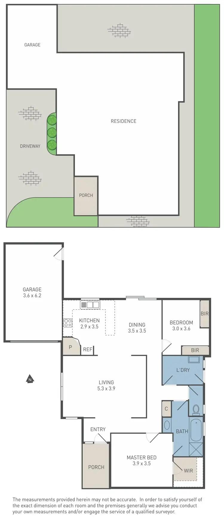 Floorplan of Homely unit listing, 2/310 Greaves Street North, Werribee VIC 3030