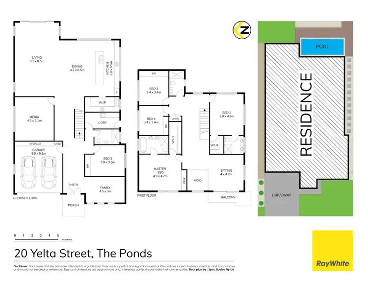 Floorplan of Homely house listing, 20 Yelta Street, The Ponds NSW 2769
