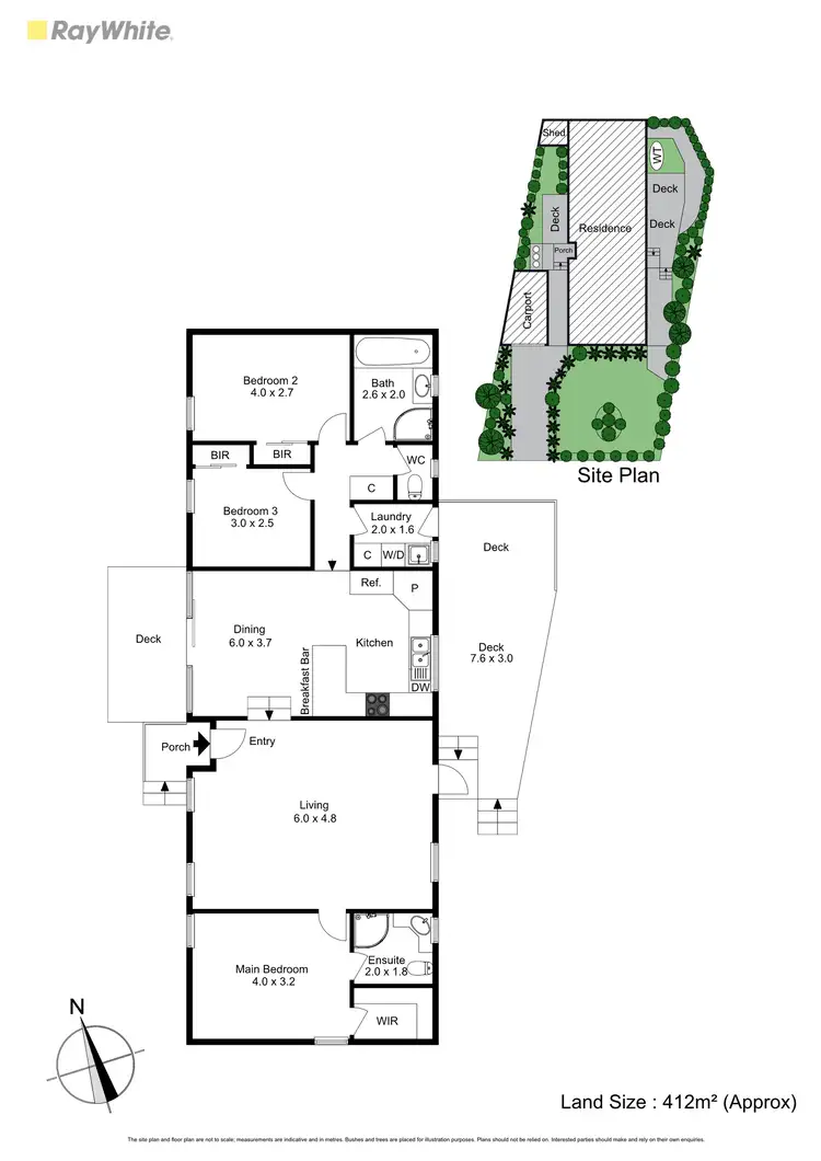 Floorplan of Homely unit listing, 24B Beech Street, Langwarrin VIC 3910
