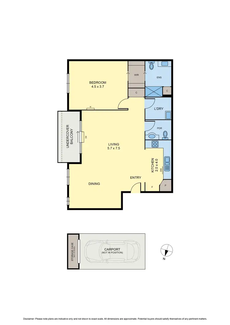 Floorplan of Homely apartment listing, 10/3 Wardens Walk, Coburg VIC 3058