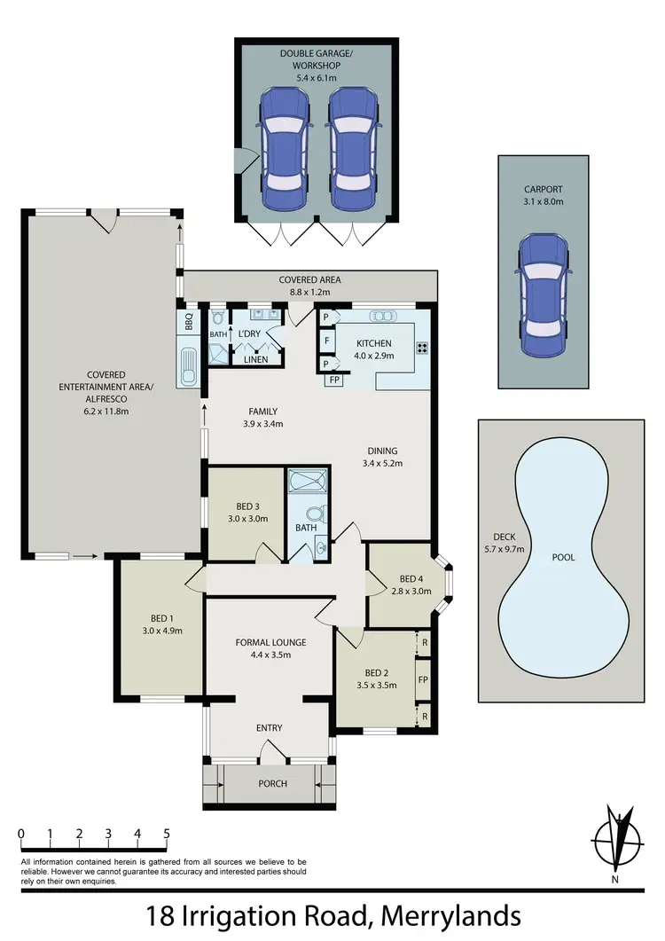 Floorplan of Homely house listing, 18 Irrigation Road, Merrylands NSW 2160