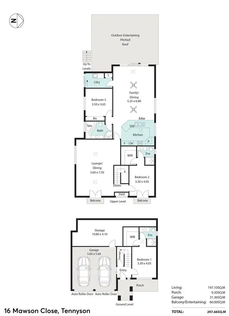 Floorplan of Homely house listing, 16 Mawson Close, Tennyson SA 5022