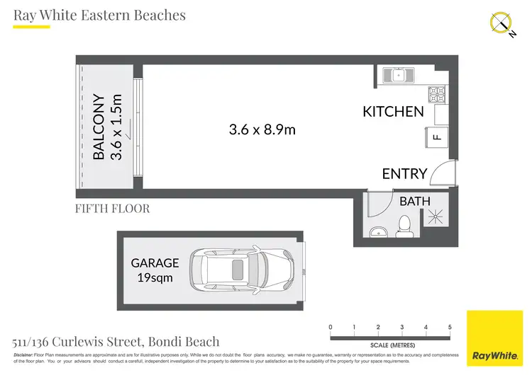 Floorplan of Homely apartment listing, 51/136-138 Curlewis Street, Bondi Beach NSW 2026