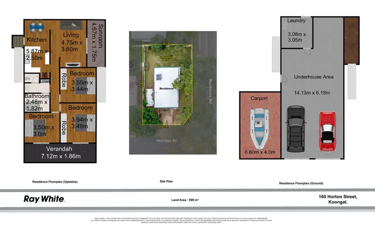 Floorplan of Homely house listing, 160 Horton Street, Koongal QLD 4701