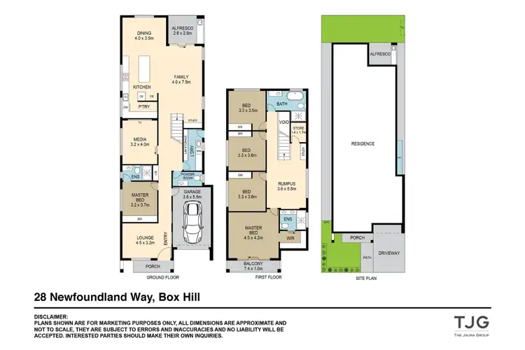 Floorplan of Homely house listing, 28 Newfoundland Way, Box Hill NSW 2765