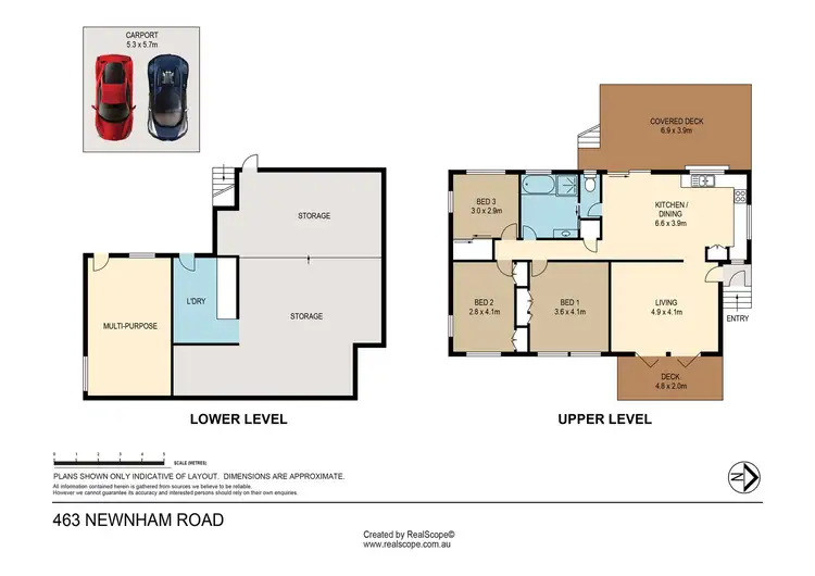 Floorplan of Homely house listing, 463 Newnham Road, Upper Mount Gravatt QLD 4122