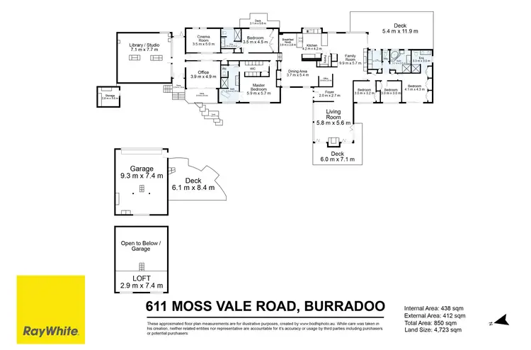 Floorplan of Homely house listing, 611 Moss Vale Road, Burradoo NSW 2576