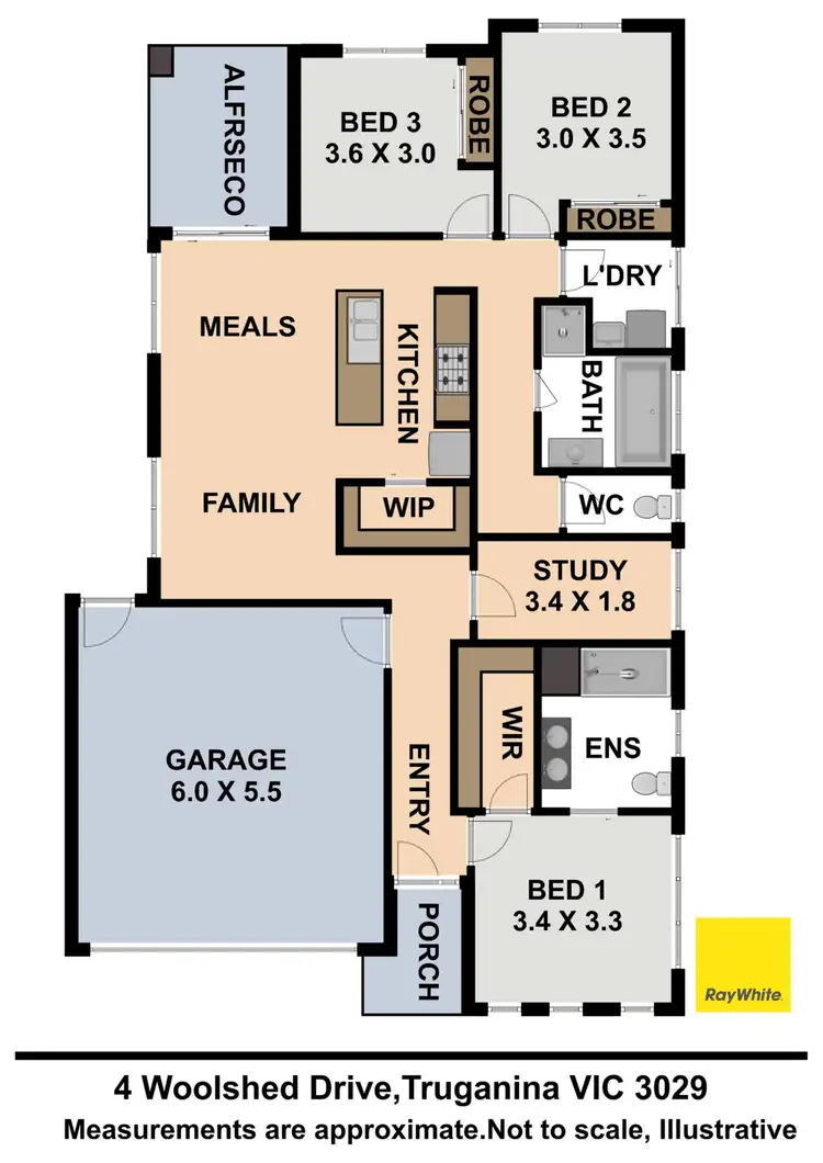 Floorplan of Homely house listing, 4 Woolshed Drive, Truganina VIC 3029