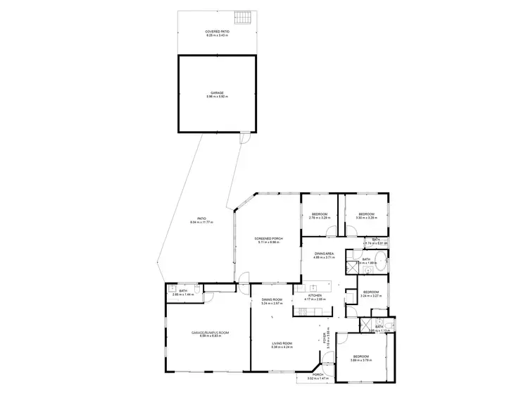 Floorplan of Homely house listing, 17 Parkvue Drive, Avoca QLD 4670