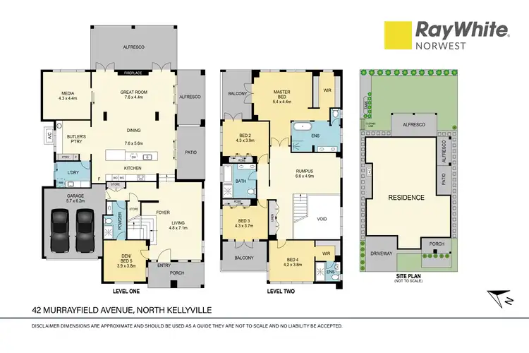 Floorplan of Homely house listing, 42 Murrayfield Avenue, North Kellyville NSW 2155
