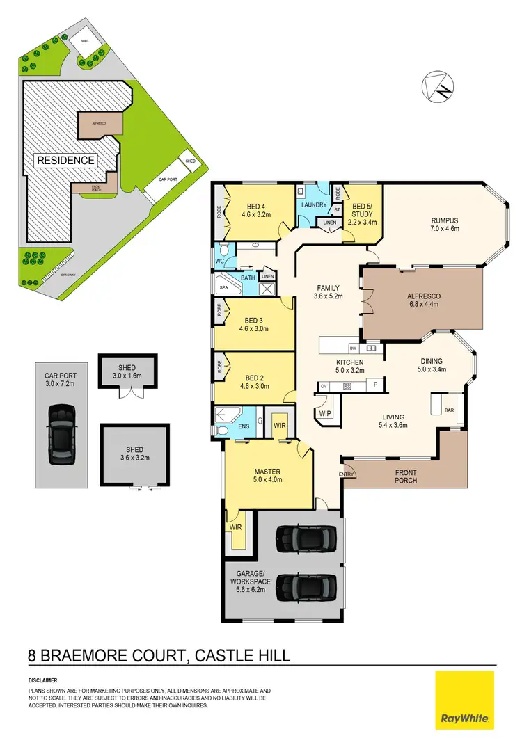 Floorplan of Homely house listing, 8 Braemore Court, Castle Hill NSW 2154