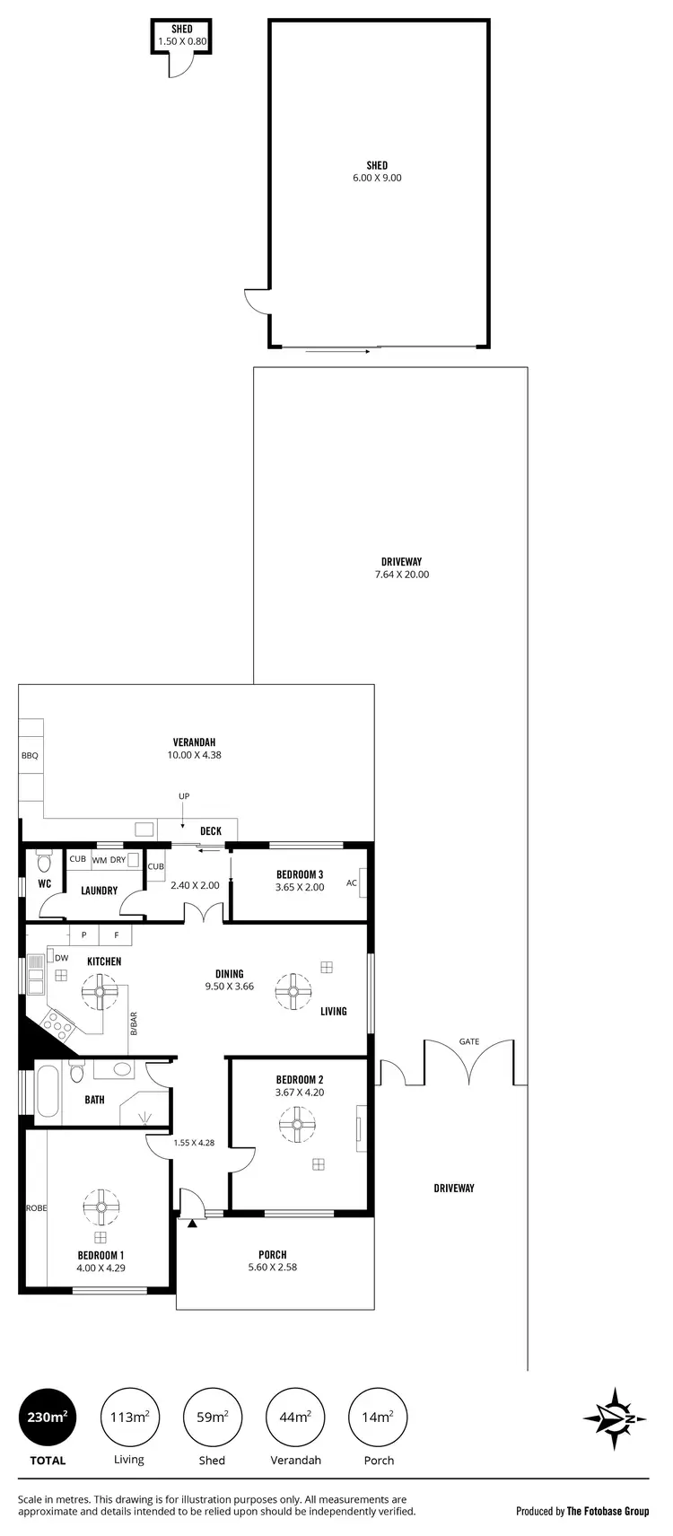Floorplan of Homely house listing, 58 Avro Avenue, Hendon SA 5014