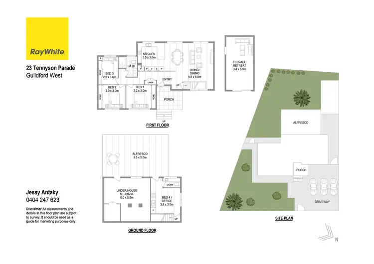Floorplan of Homely house listing, 23 Tennyson Parade, Guildford NSW 2161