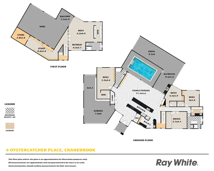 Floorplan of Homely house listing, 4 Oystercatcher Place, Cranebrook NSW 2749