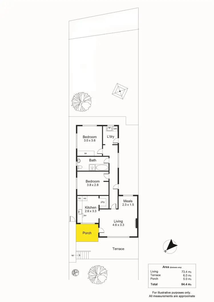 Floorplan of Homely house listing, 5A Tennant Street, Torrens Park SA 5062