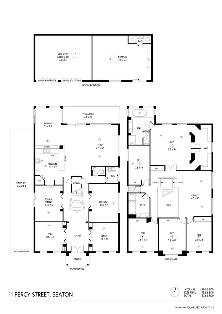 Floorplan of Homely house listing, 11 Percy Street, Seaton SA 5023
