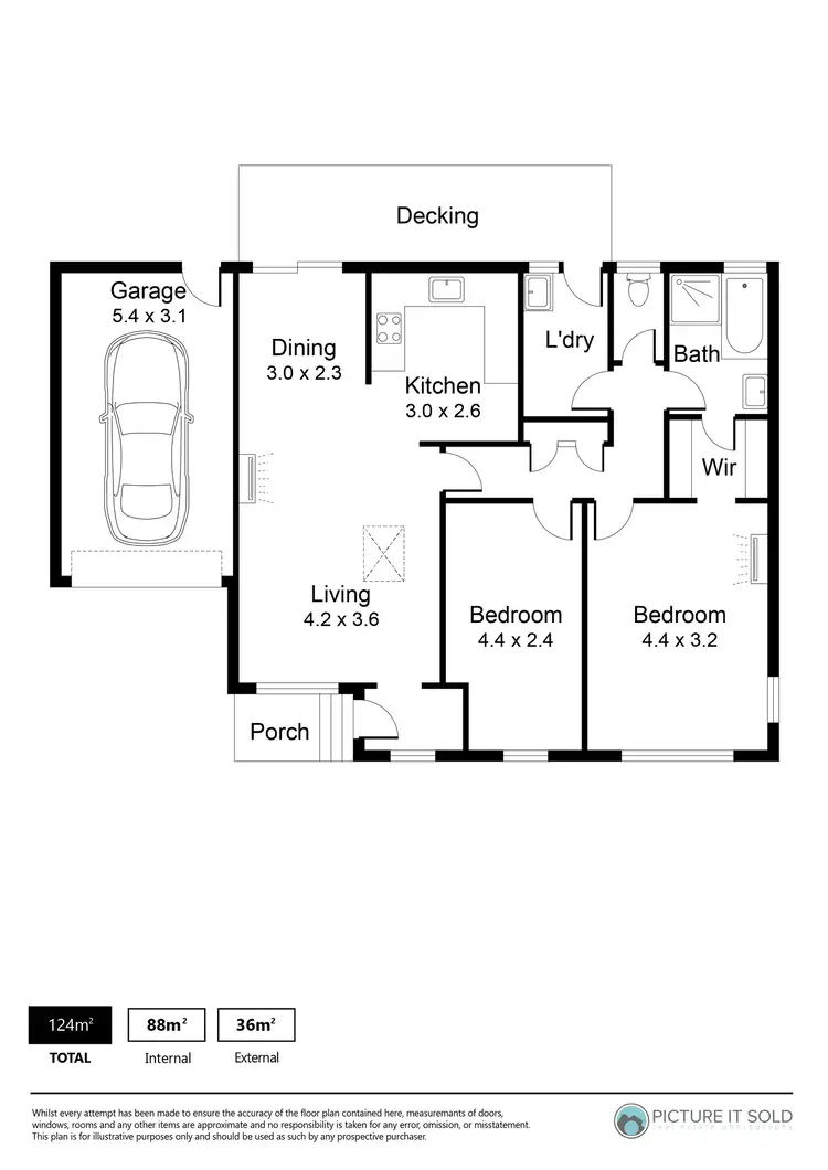 Floorplan of Homely unit listing, 3/9 Cuthero Terrace, Kensington Gardens SA 5068