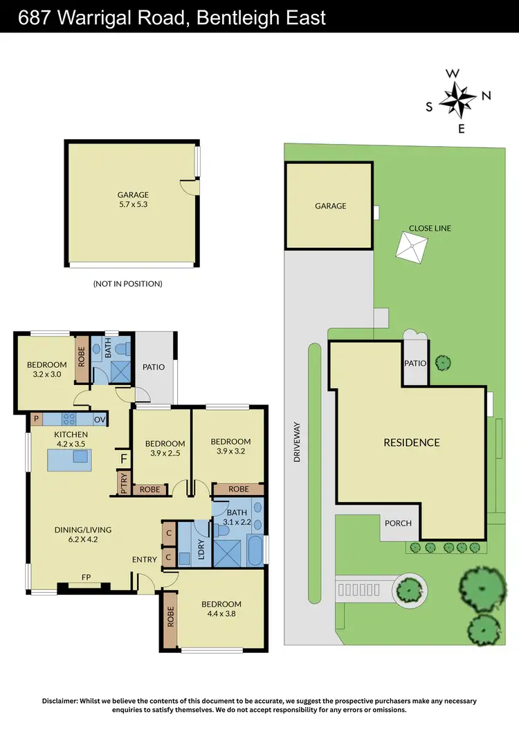 Floorplan of Homely house listing, 687 Warrigal Road, Bentleigh East VIC 3165